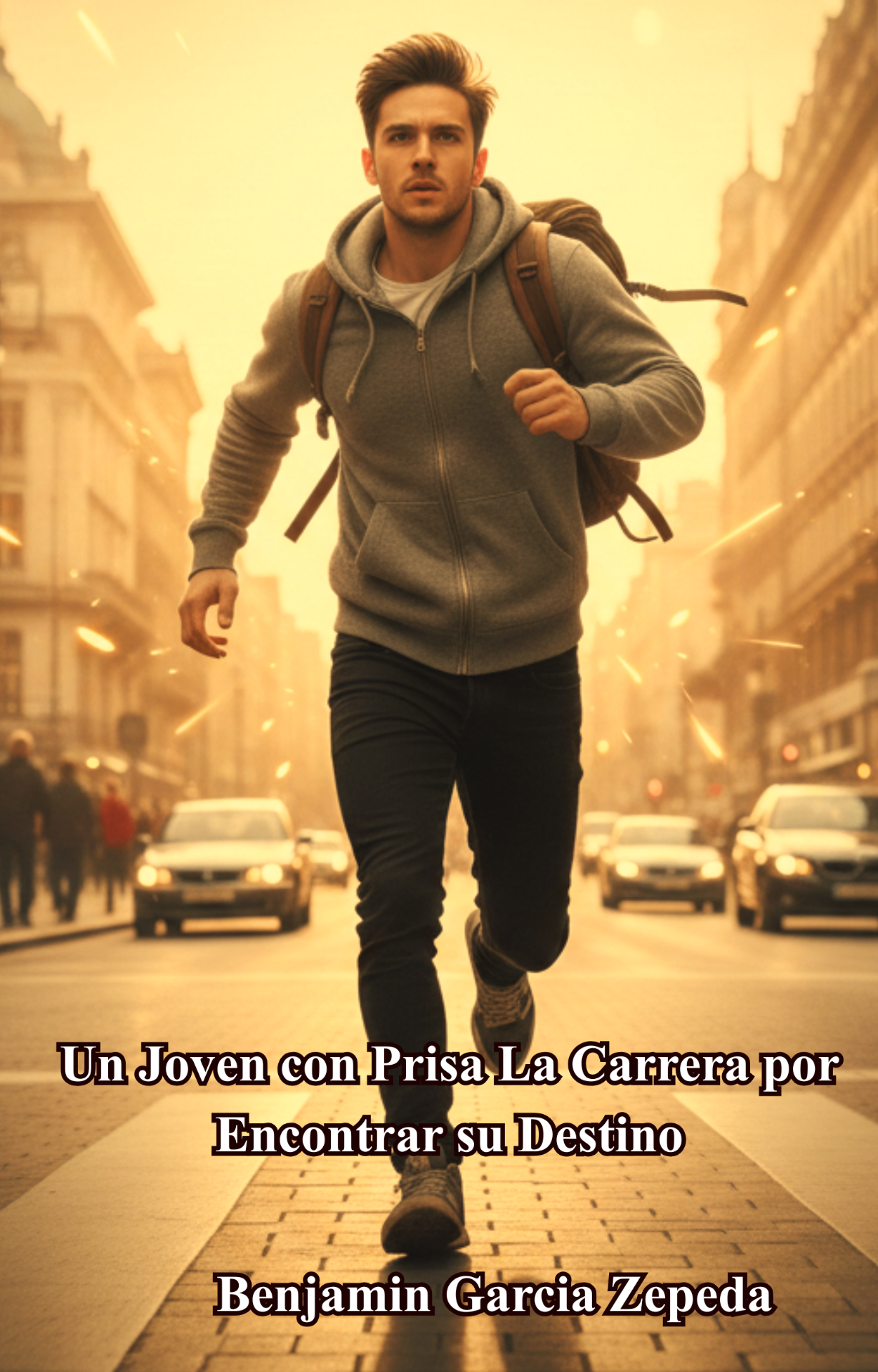 Portada del libro Un Joven con Prisa de Benjamín García Zepeda